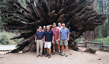 USA-California-Yosemite Sierra Hiker